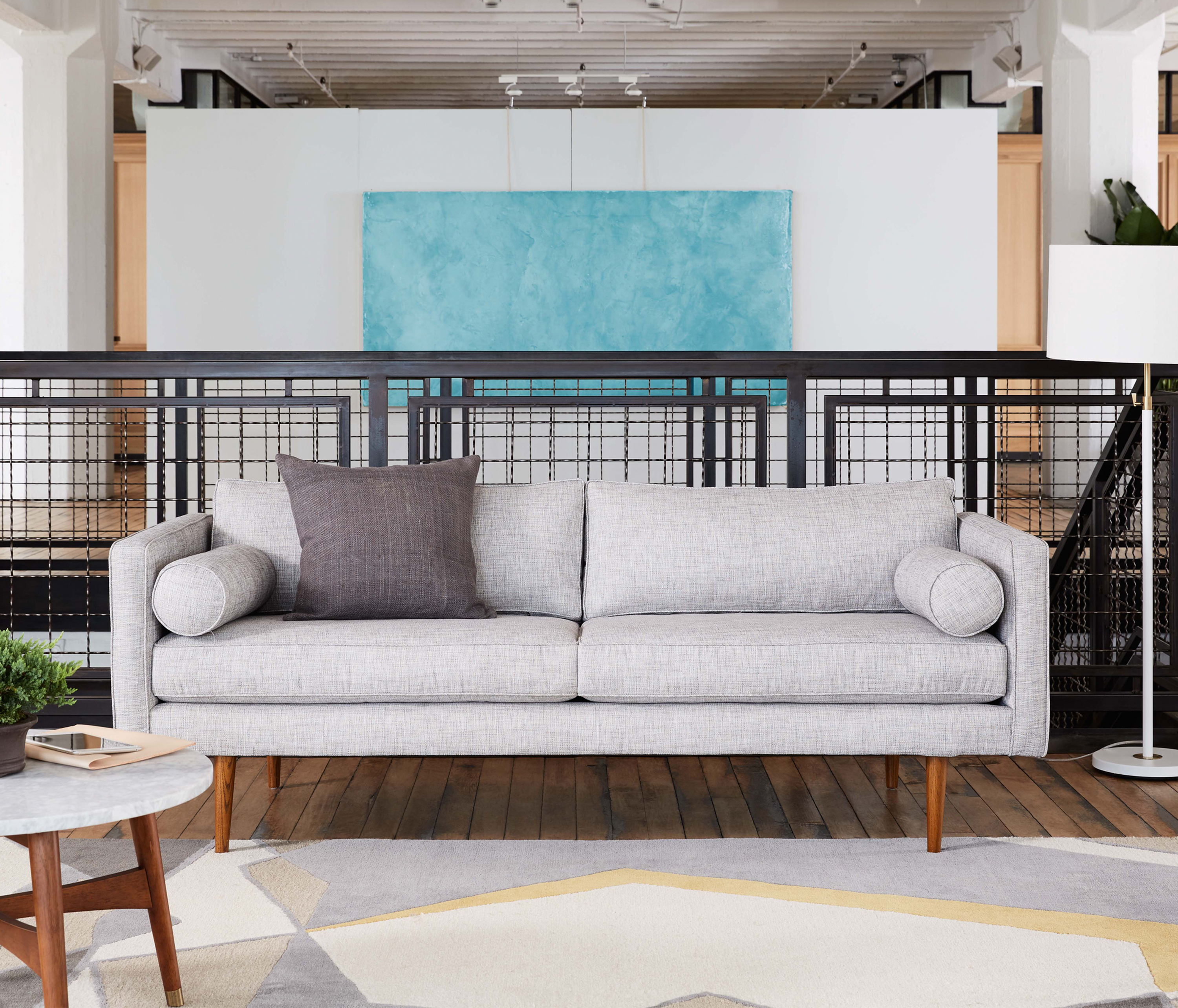 Monroe Mid-Century Sofa