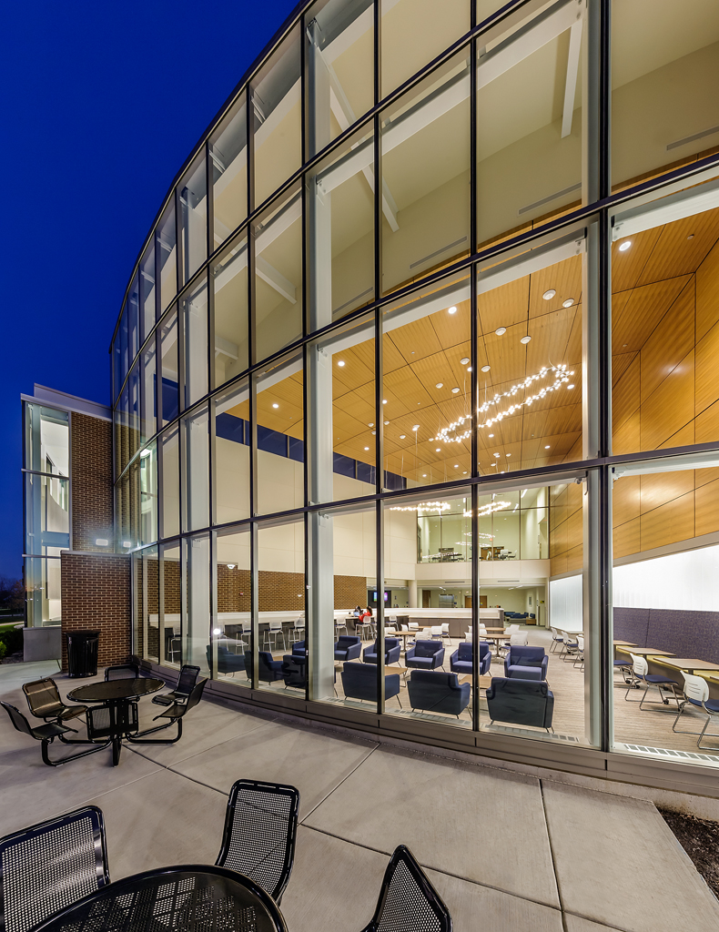 Harper College D Building by Holabird & Root Architizer