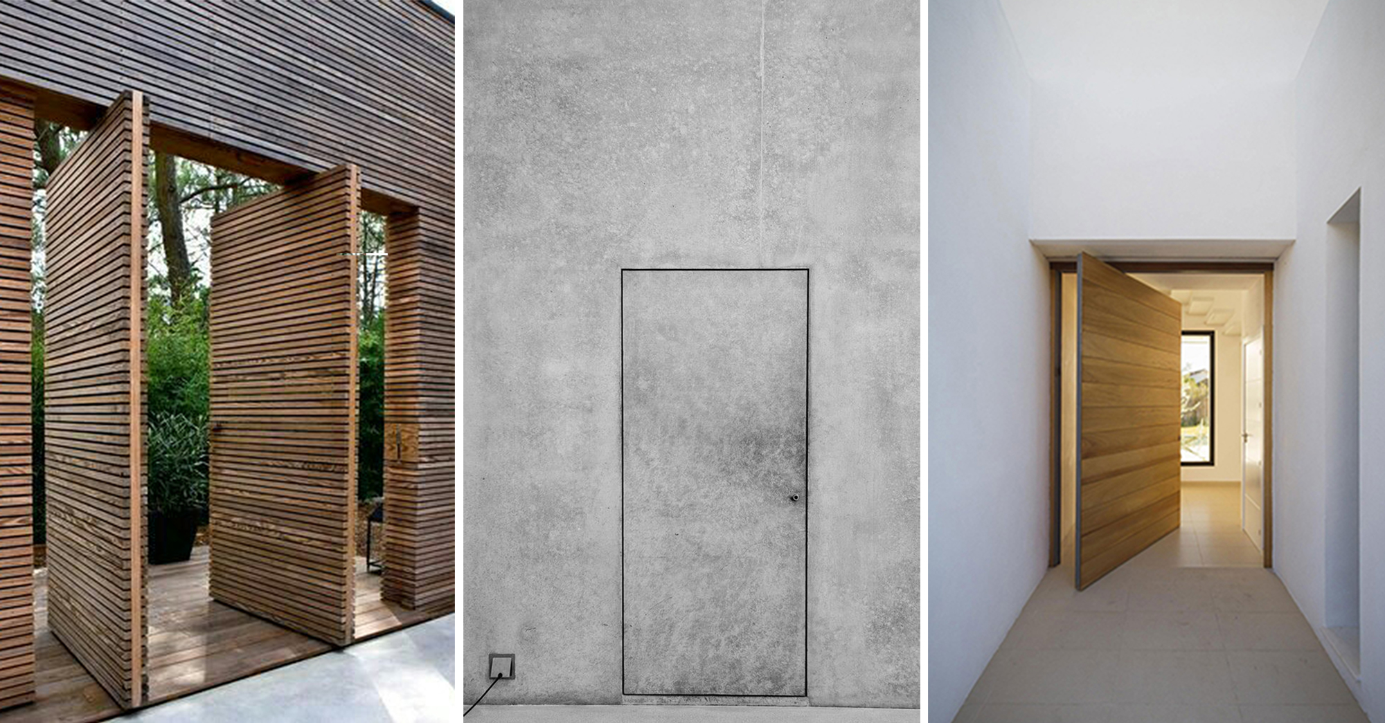 How To Detail A Perfectly Seamless Door - Architizer Journal