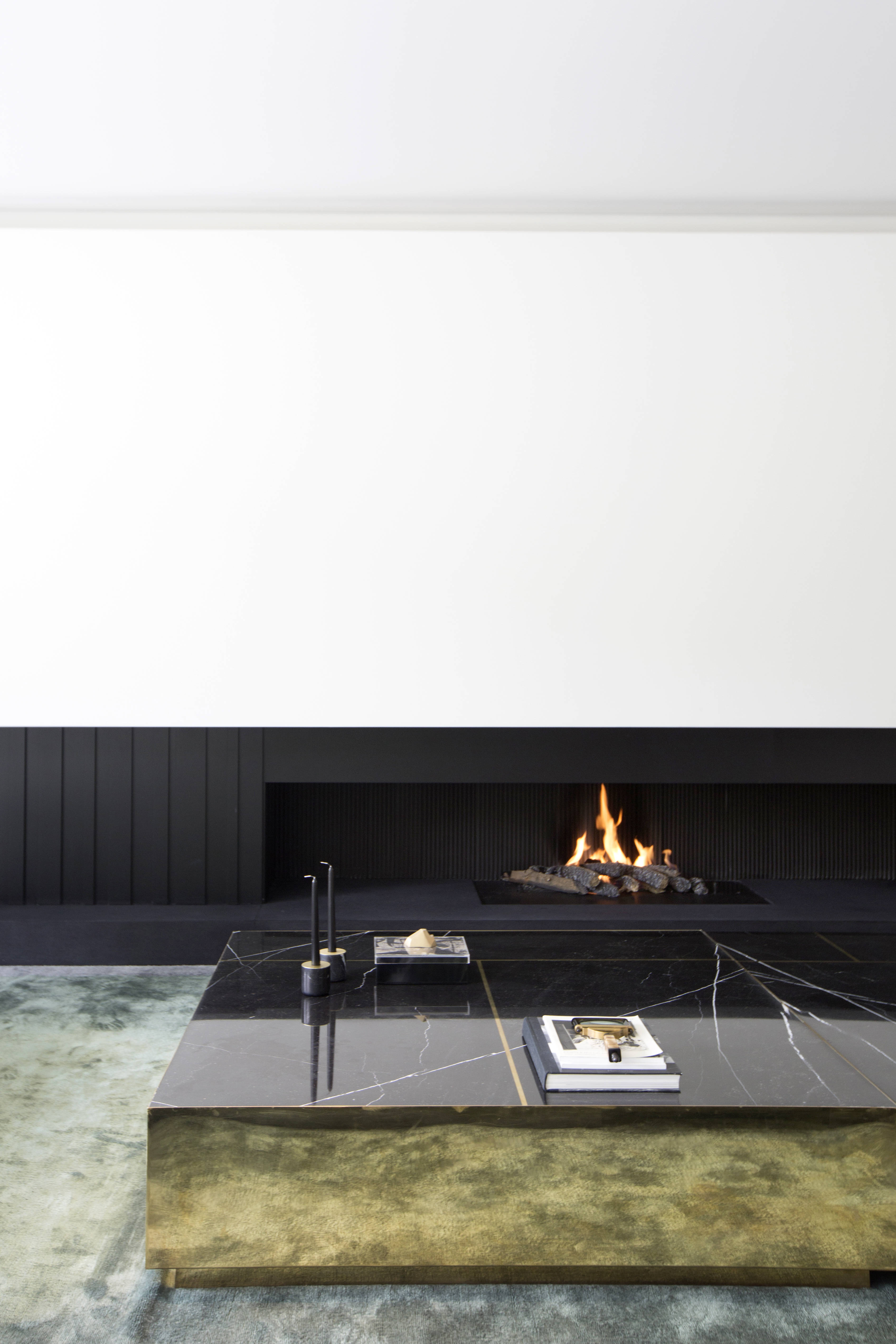 Urban Gas Open Bespoke Fireplace