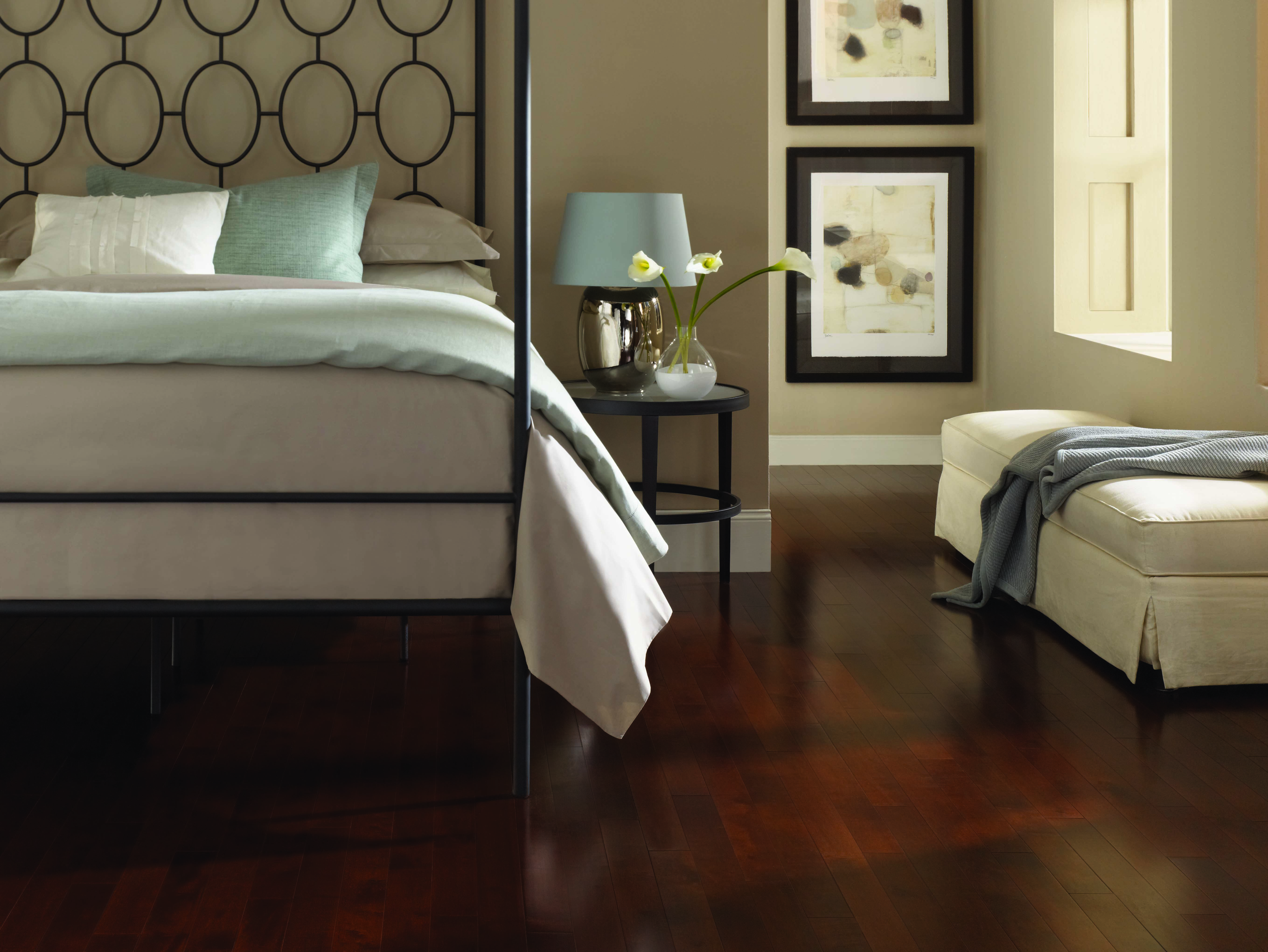 Muirfield Solid Maple Hardwood Bordeaux