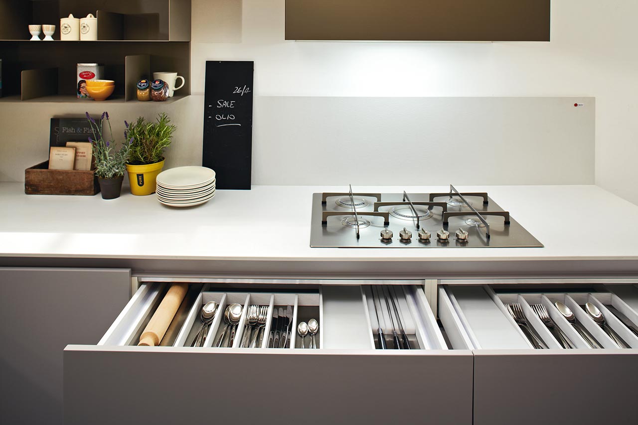 QuartzStone- Winter White Countertop