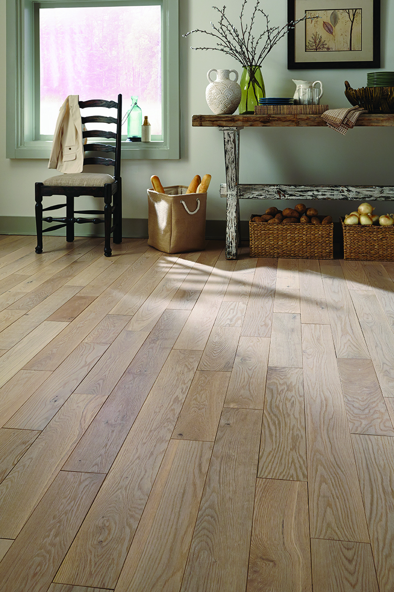 Castillian Engineered White Oak Hardwood Glacier
