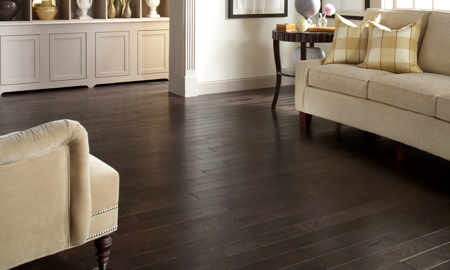 Williamsburg Solid Oak Hardwood Black Pearl