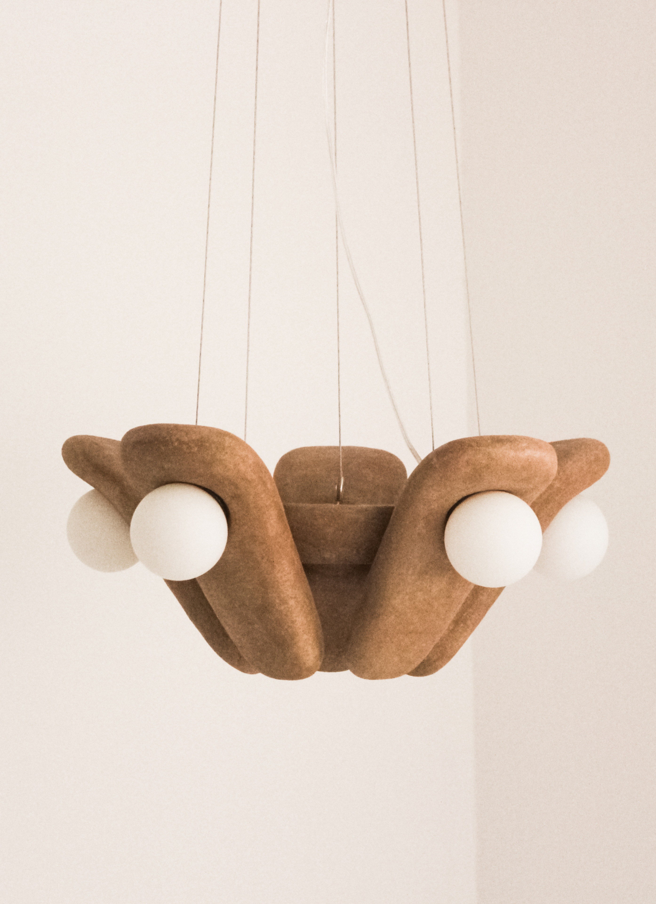 Pendant Light - 5 pieces with one light, medium size - Solo of Zakohani