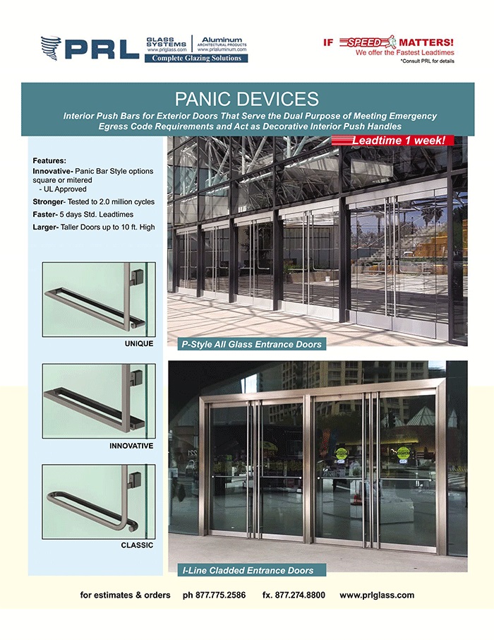 2 Panic Door Devices In 3 Styles 