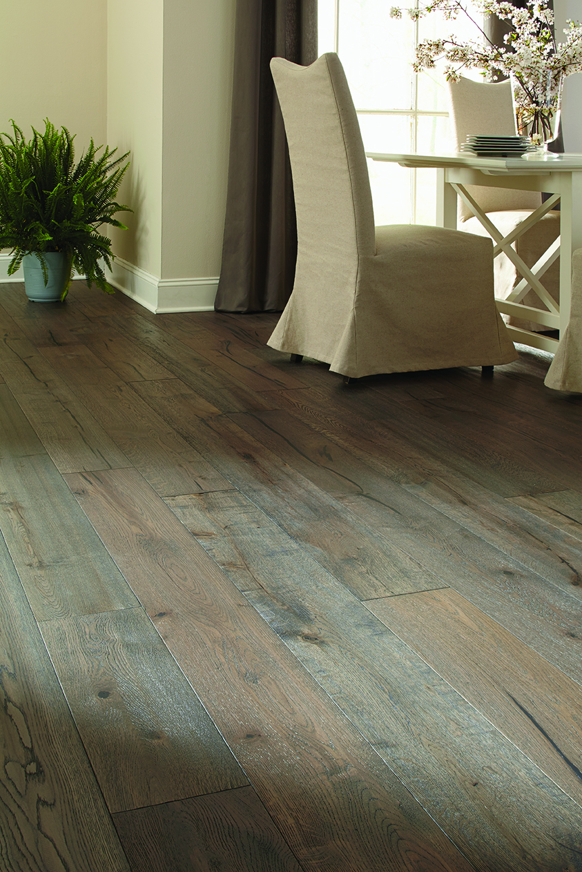 Mount Castle Engineered White Oak Hardwood Charcoal