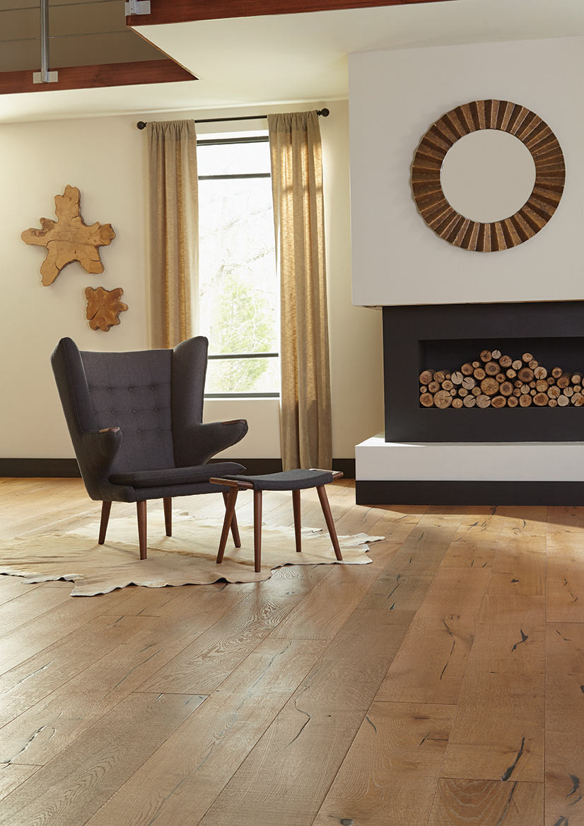 Mount Castle Engineered White Oak Hardwood Autumn Bronze