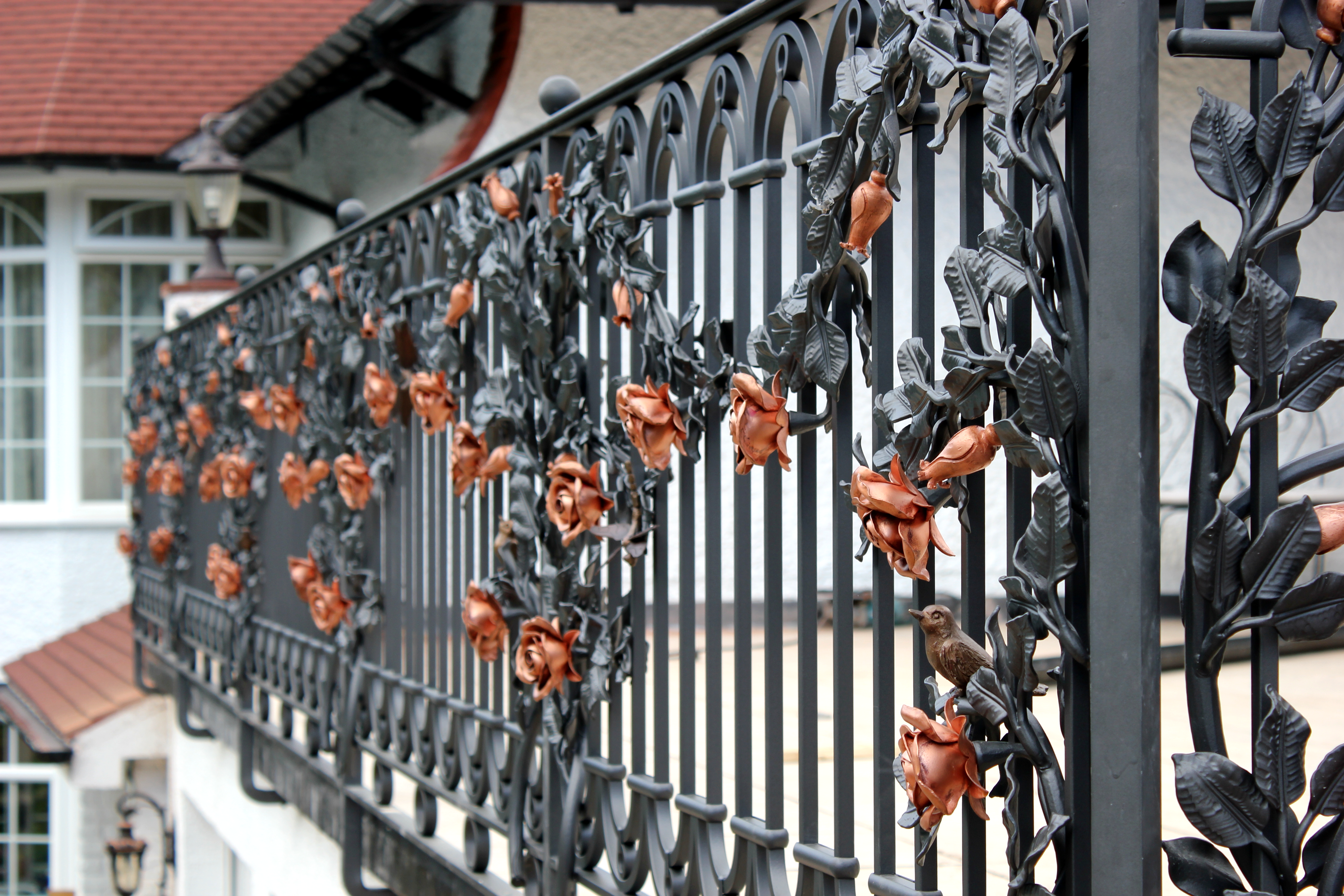 Railings for a bucolic balcony