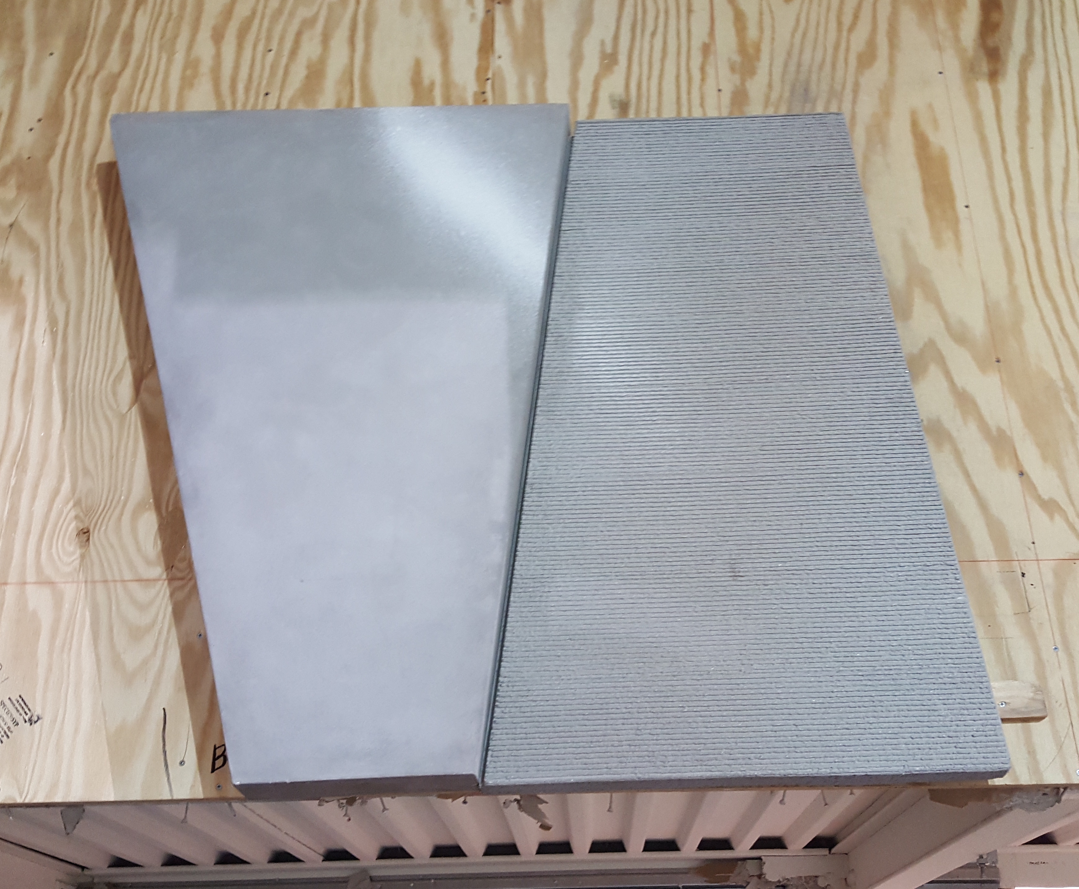 custom concrete panel