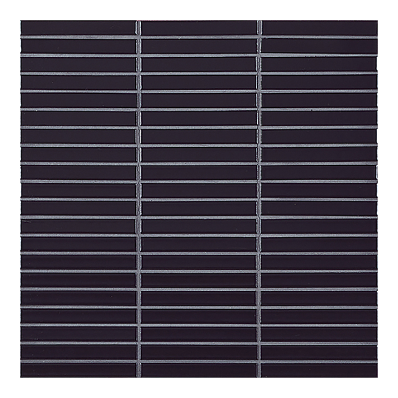 JAPANESE TILE - YOHEN BORDER BLACK YB4H