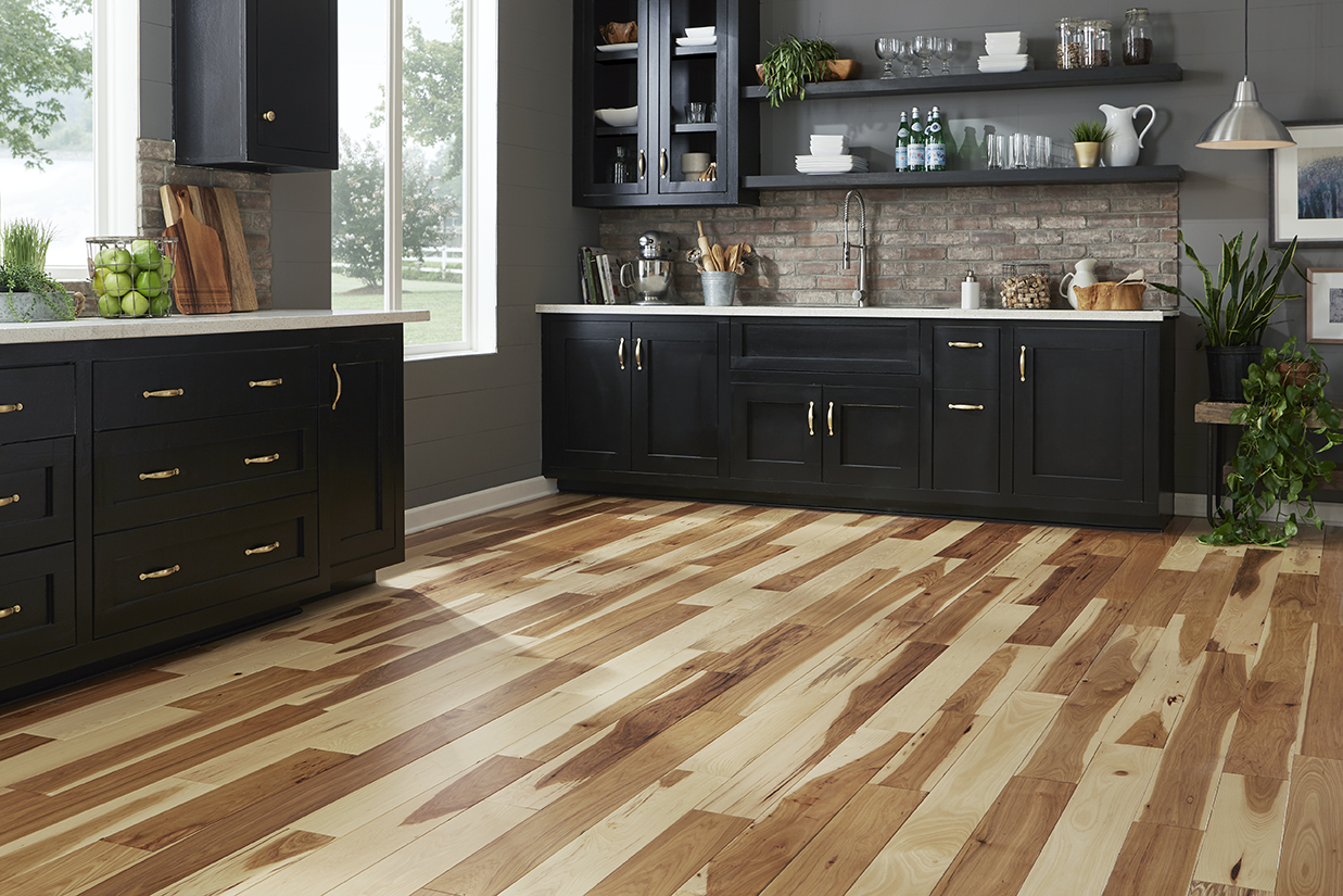 Nature Solid Hickory Hardwood Natural