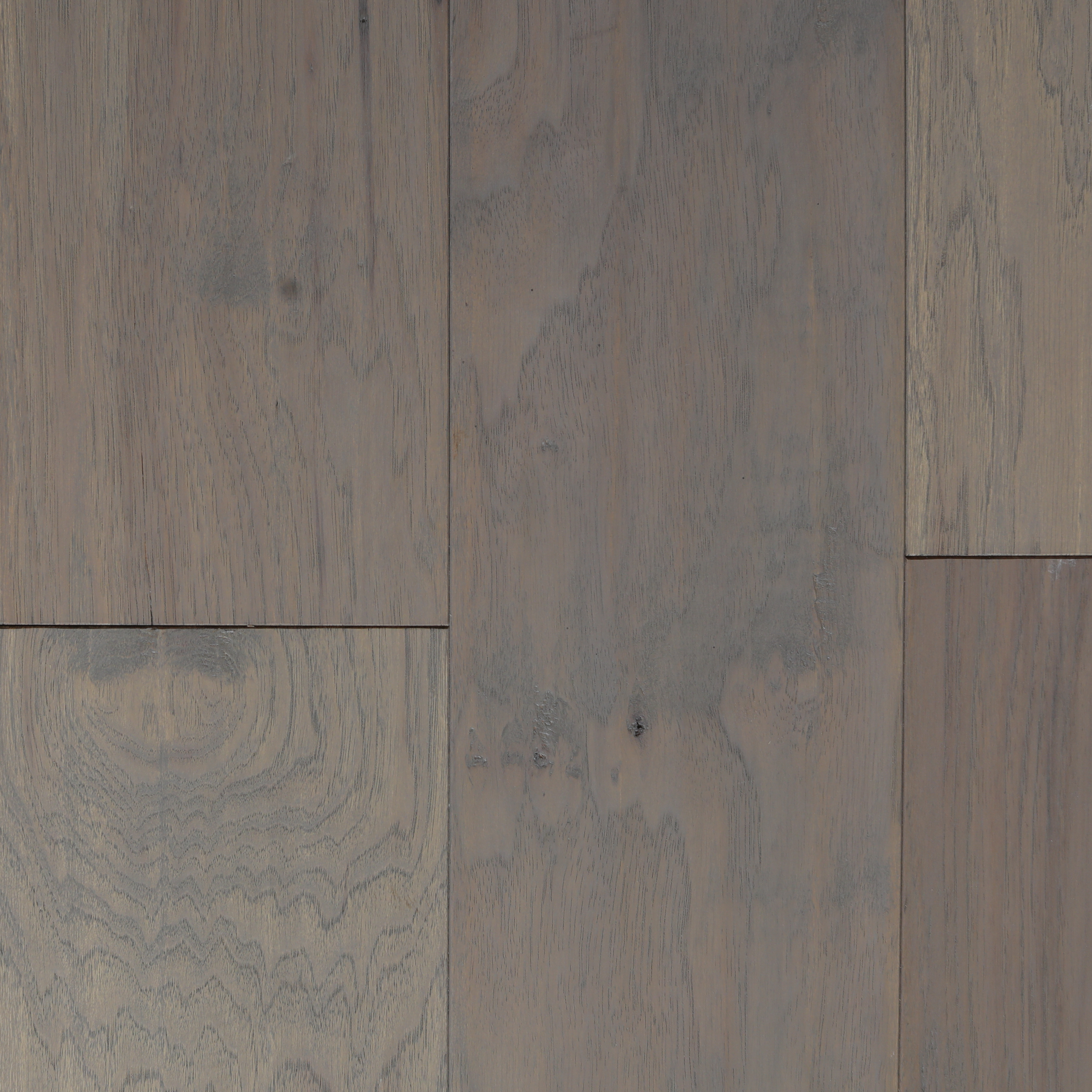 Hadley Engineered Hickory Hardwood Greystone