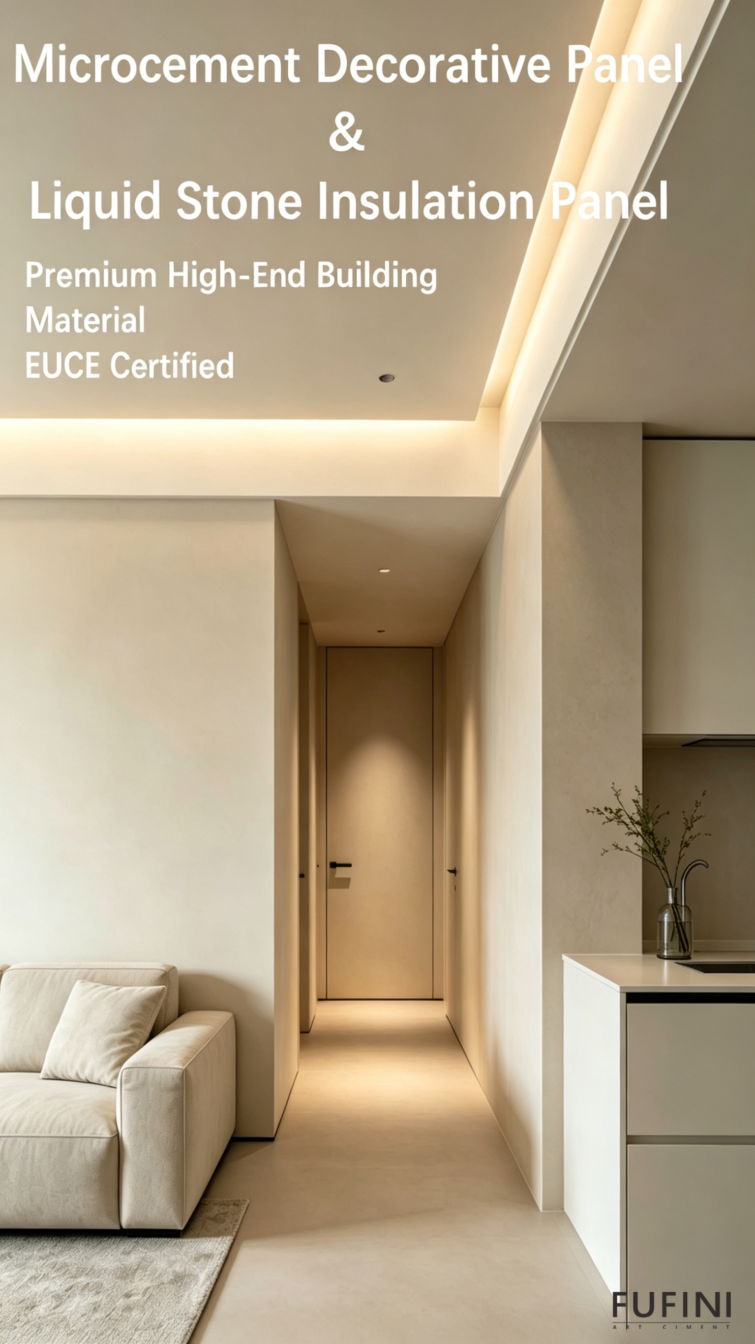 Microcement Decorative Panel & Liquid Stone Insulation Panel