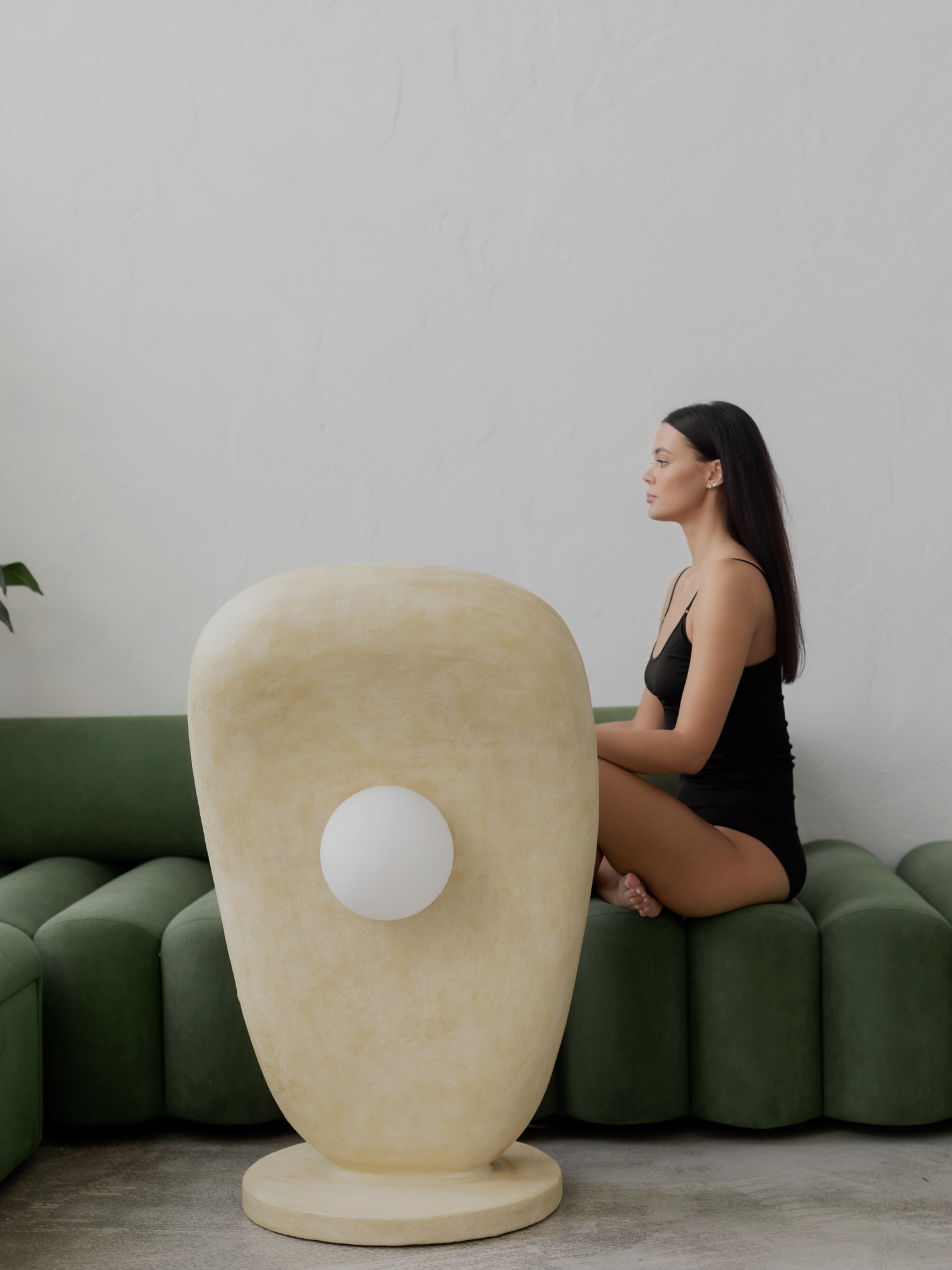 Clay Floor lamp 3 feet Zakohani