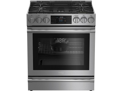 30" Slide-In Dual Fuel Range