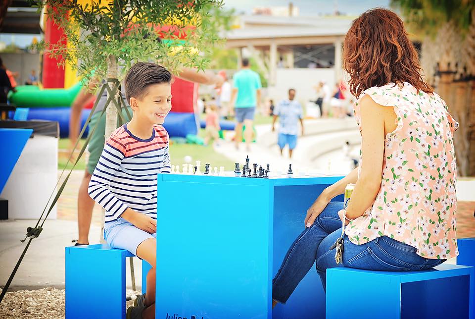 Signature Chess Table