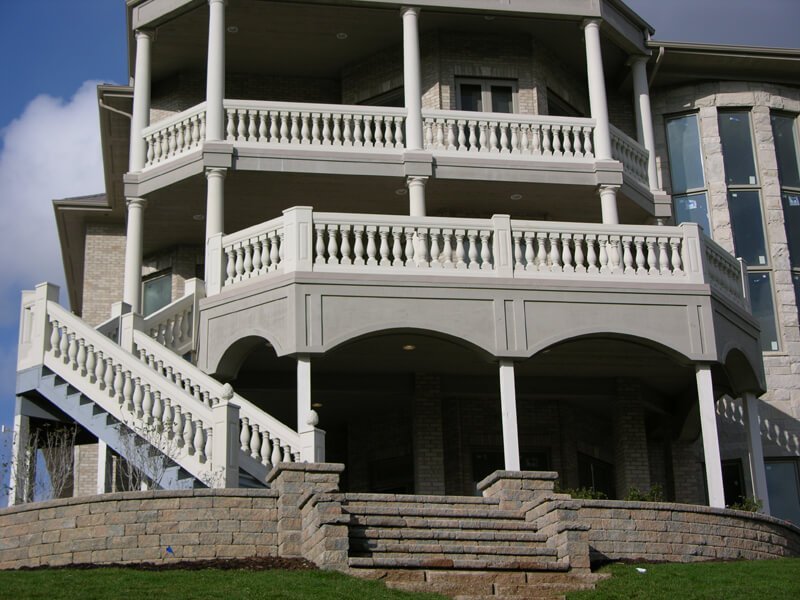 Architectural Balustrade Systems – Fiberglass, FRP, Polymer Stone, and More