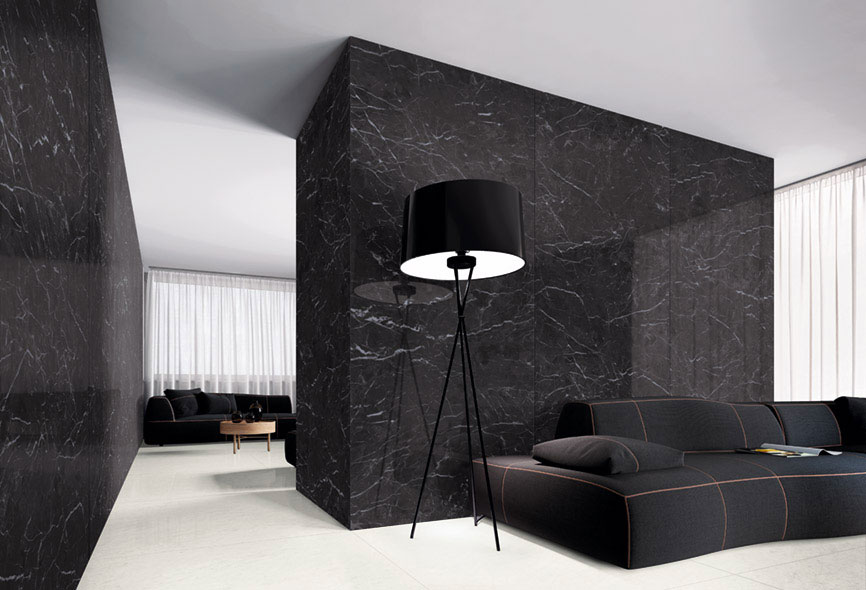 Kontinua: porcelain stoneware tiles in large dimensions to broaden the horizons of design 