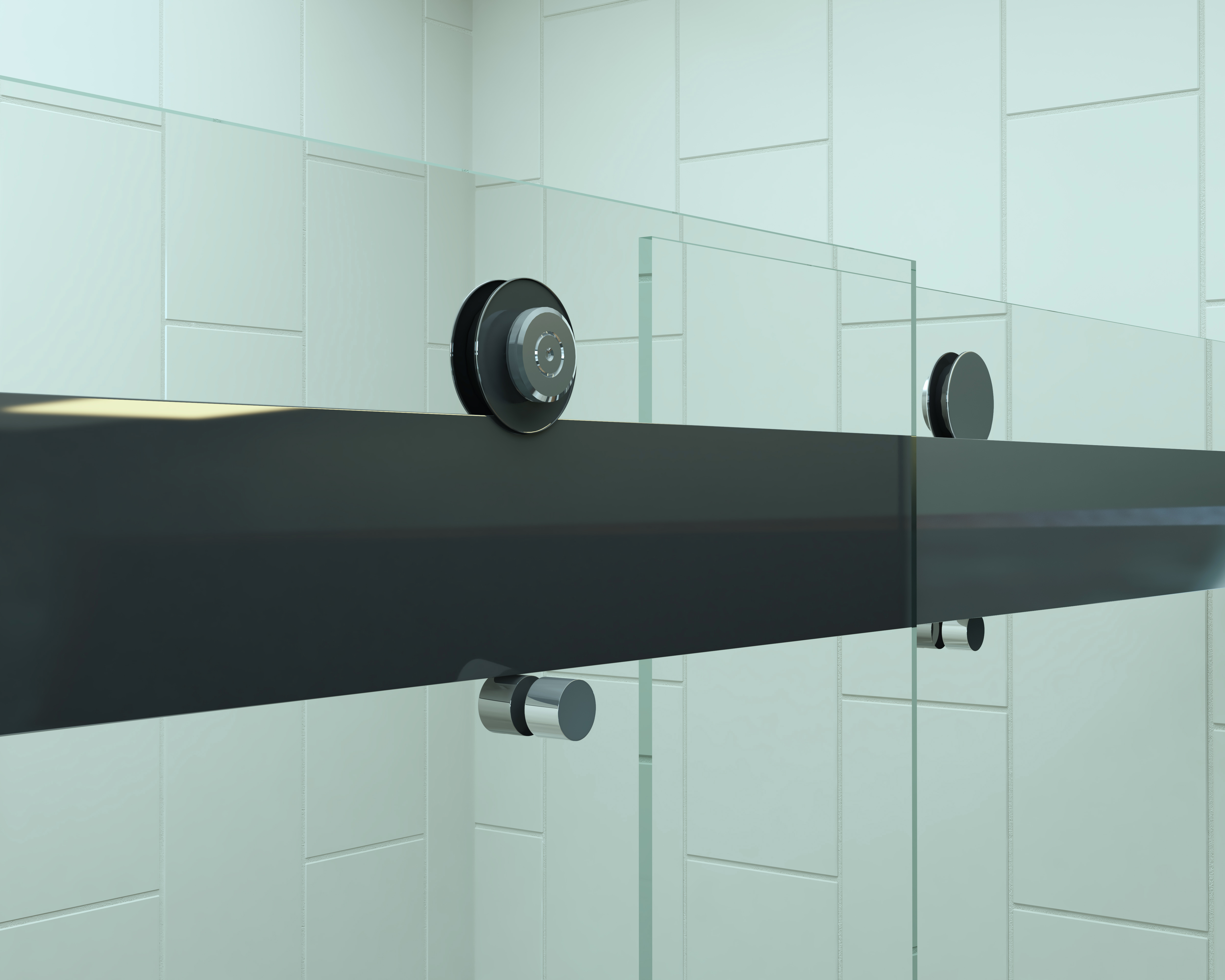 Arezzo Bypass Barn Shower Door