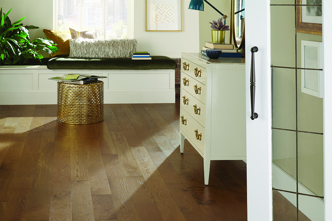 Astoria Engineered White Oak Hardwood Wicker