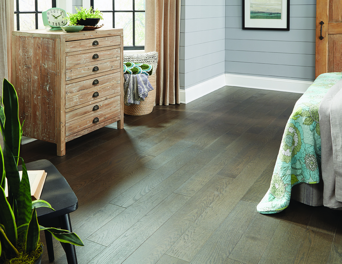 Astoria Engineered White Oak Hardwood Cinder