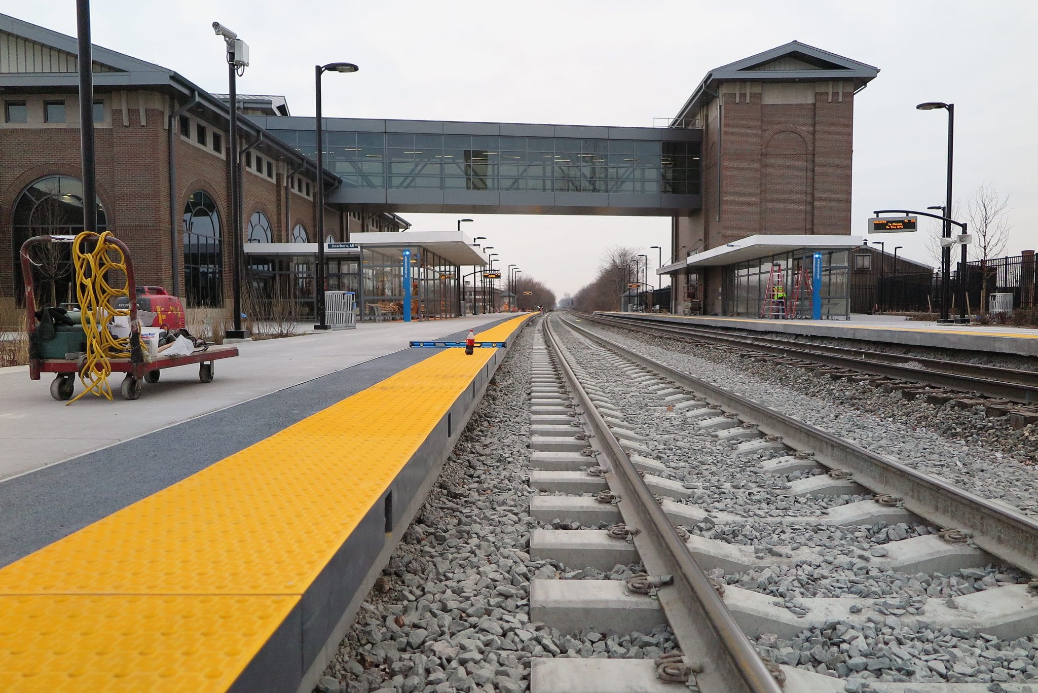 At Grade FRP Train Platforms