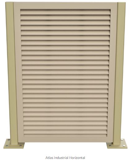 Atlas Industrial Horizontal Louvers