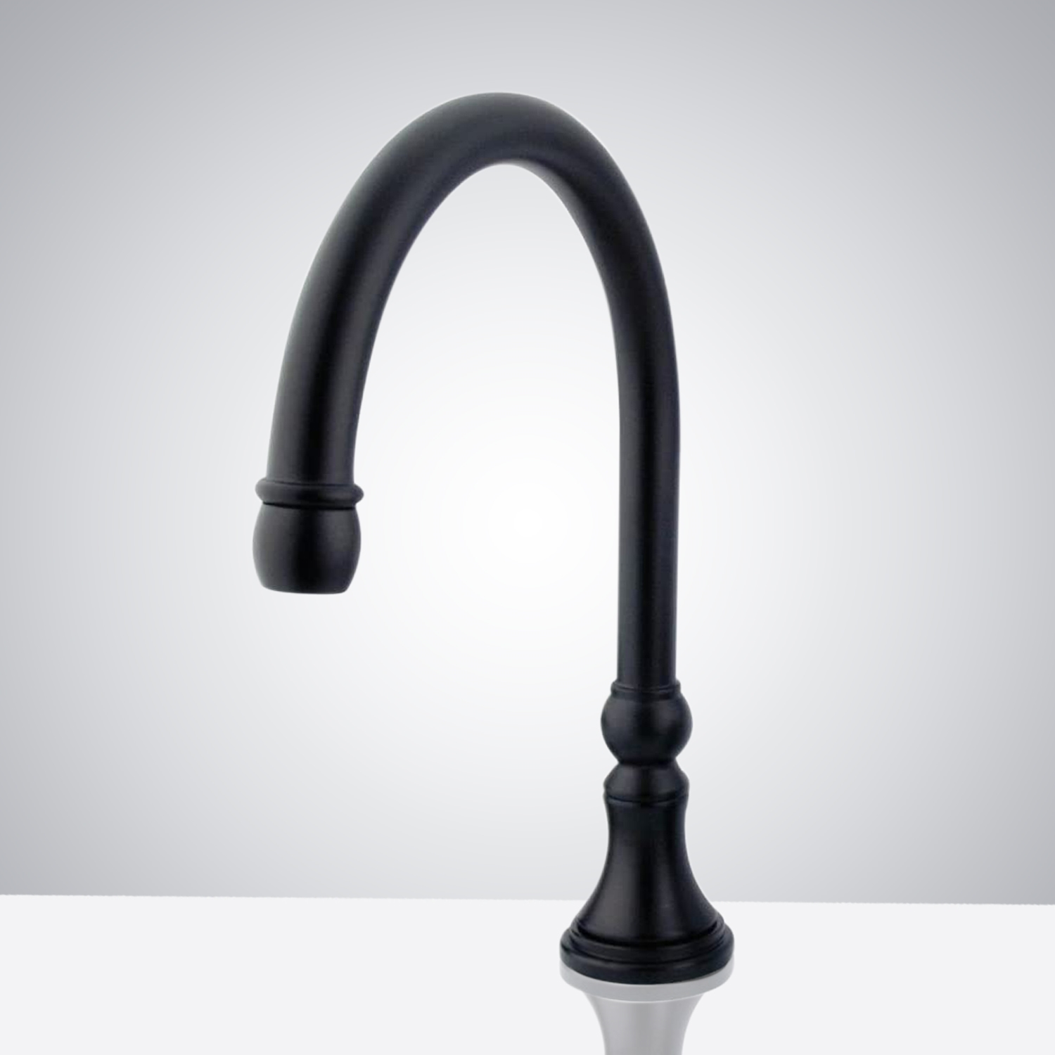 Fontana Matte Black Automatic Sensor Touchless Basin Faucet