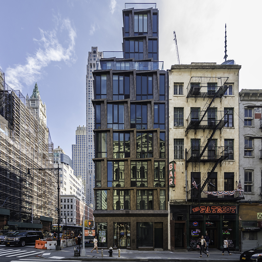 Exterior Cladding - Deco Bronze in 108 Chambers