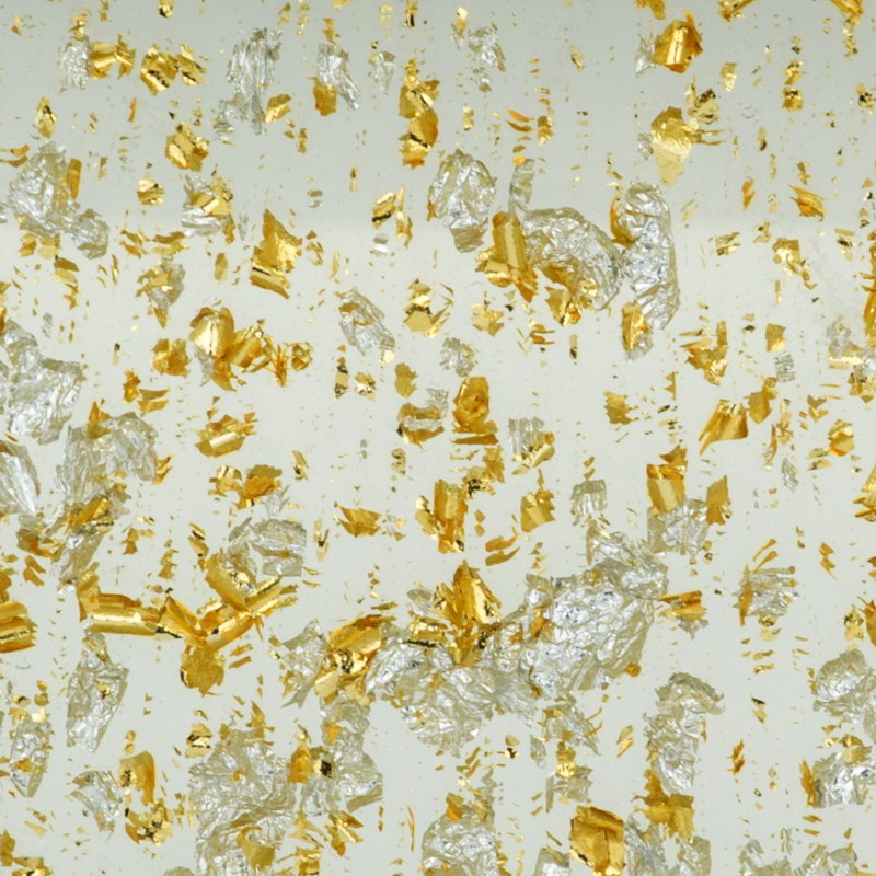 Bling Gold Laminated Glass