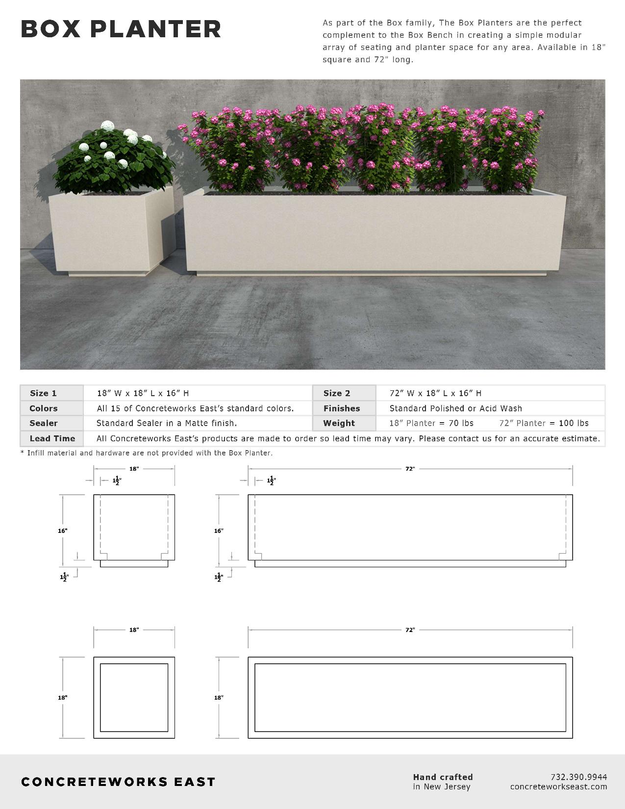 BOX PLANTER