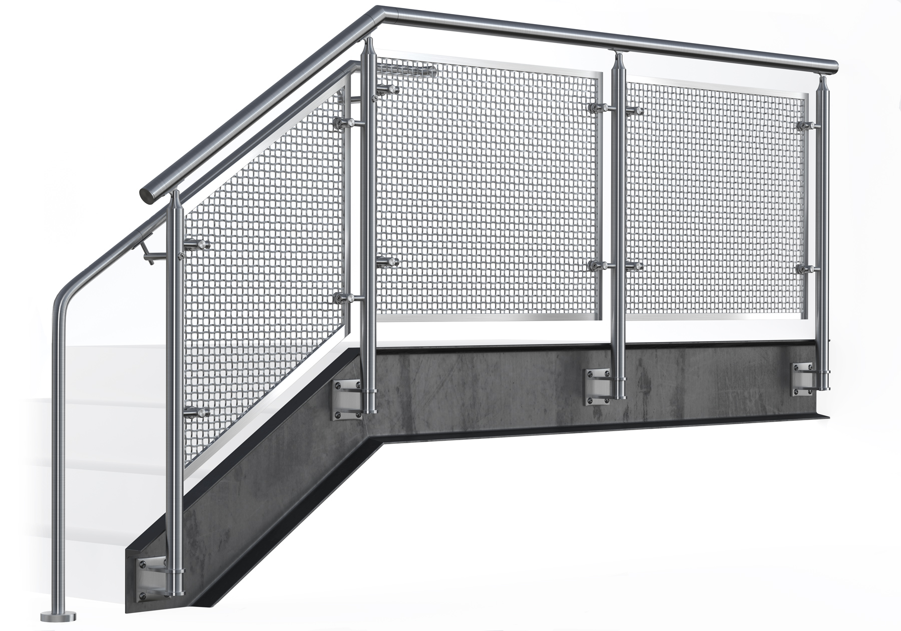 CIRCA™ Wire Mesh Railing System from VIVA Railings - Architizer