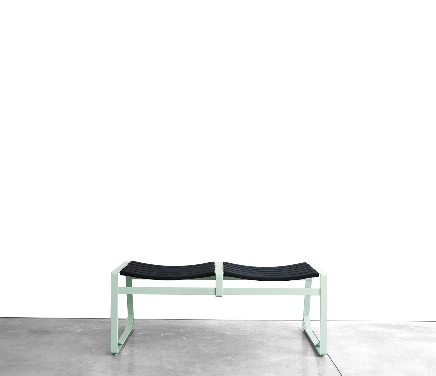 CRANE BENCH - STEEL, 2 SEAT