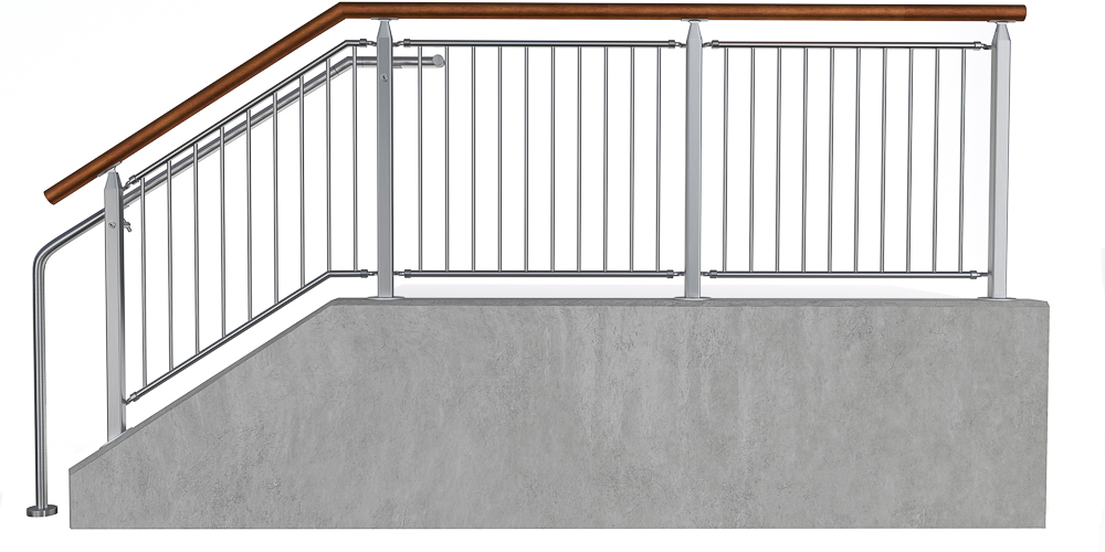 CUBE™ Picket Panel Railing System