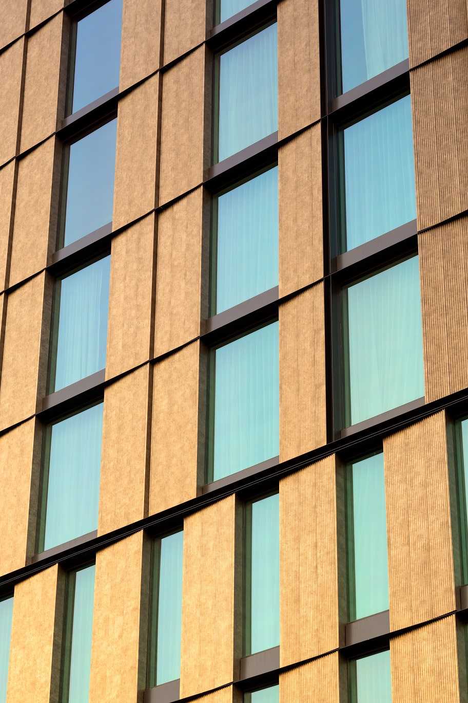 Metal Cladding - Deco Bronze in Canopy Hotel