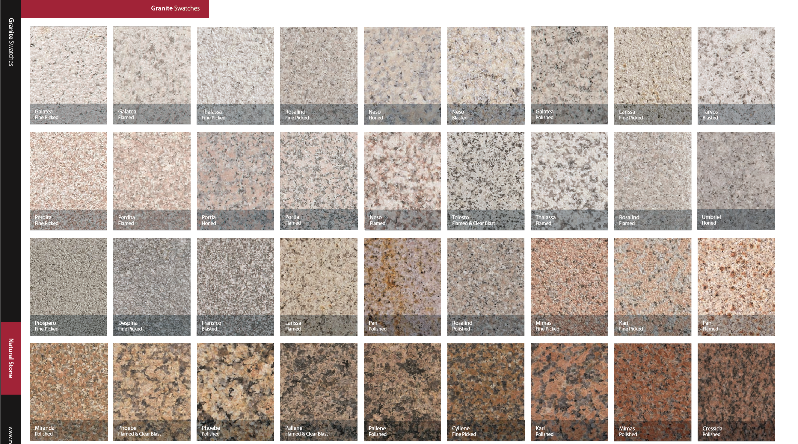 Natural Stone Range