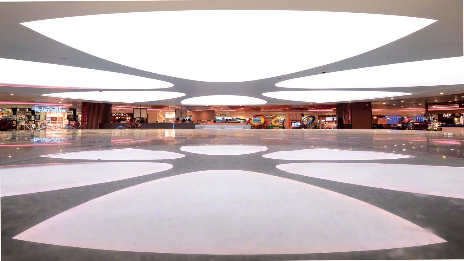 Light stretch ceiling 