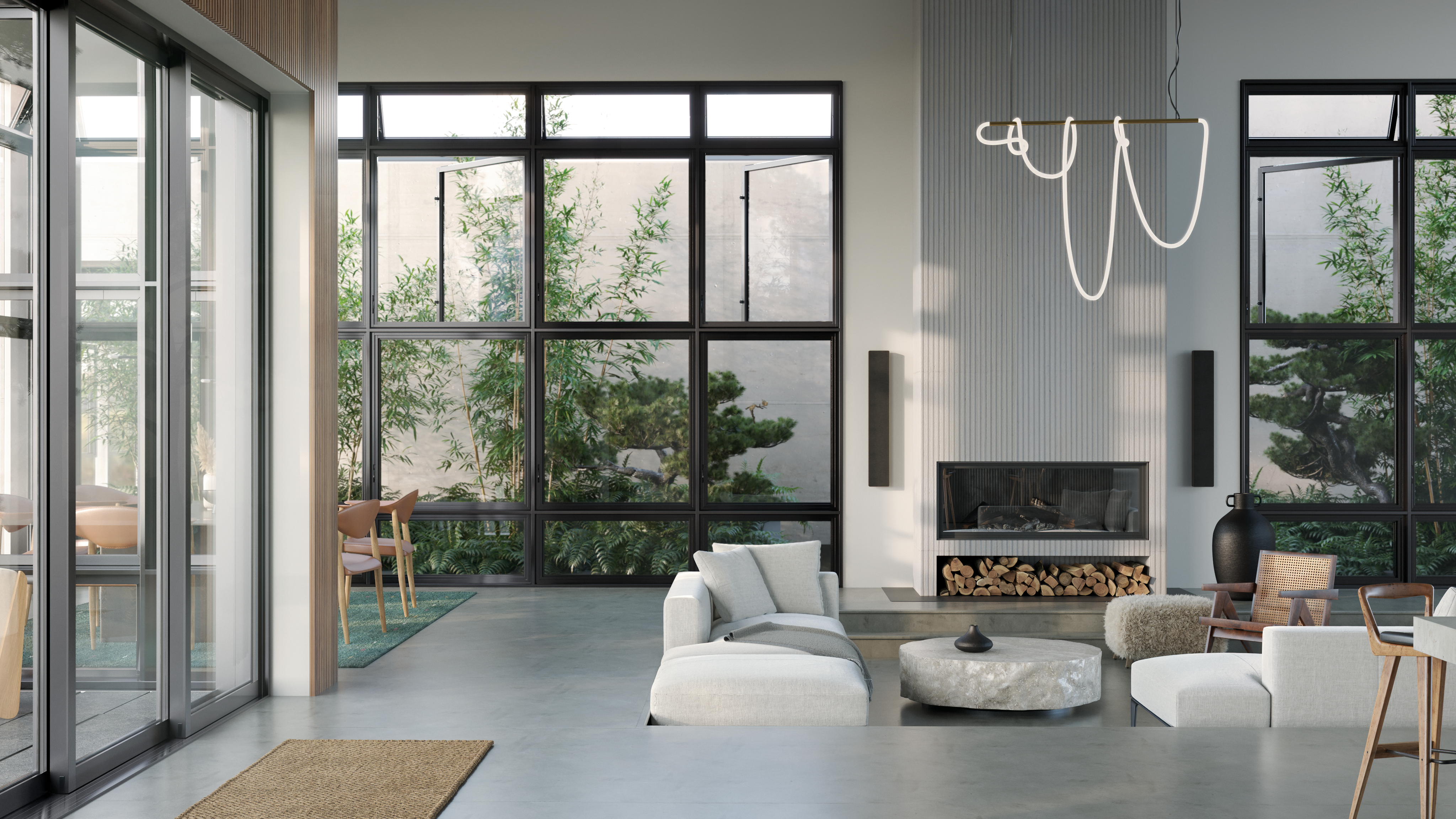 Marvin Modern Automated Casement Window