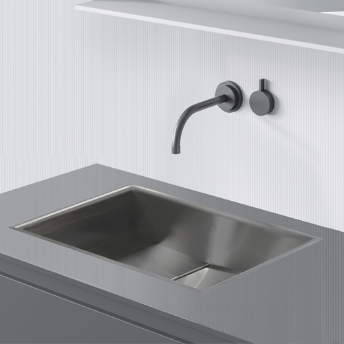 Low-Profile Flush-Mount Bathroom Sinks