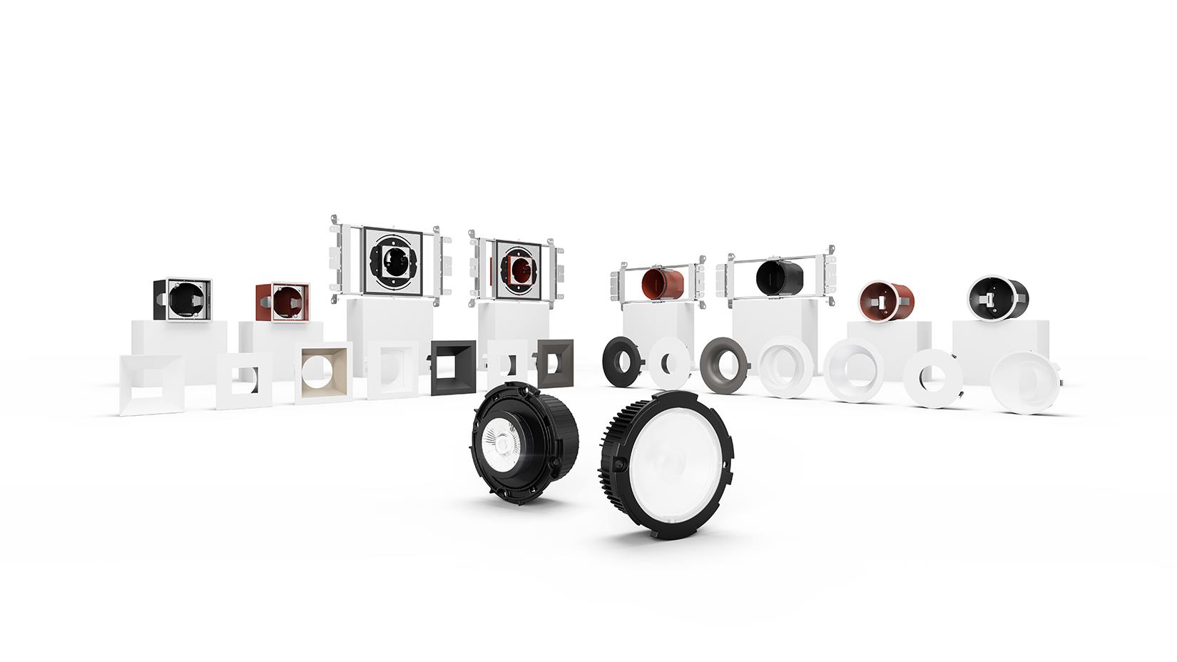 DRD + M Series Modular Downlighting System