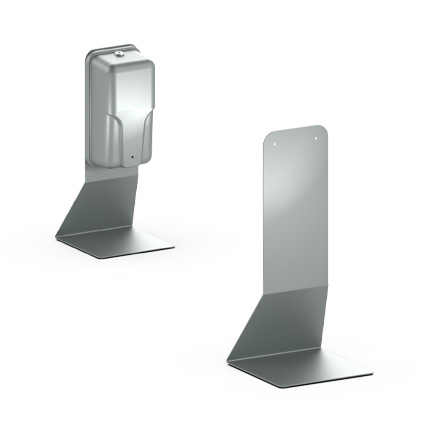 DS-0400 Stainless Steel Desktop Hand Sanitizer Dispenser Stand