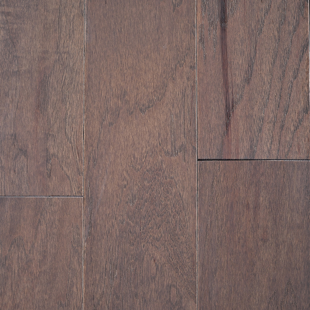 Devonshire Engineered Hickory Hardwood Greystone