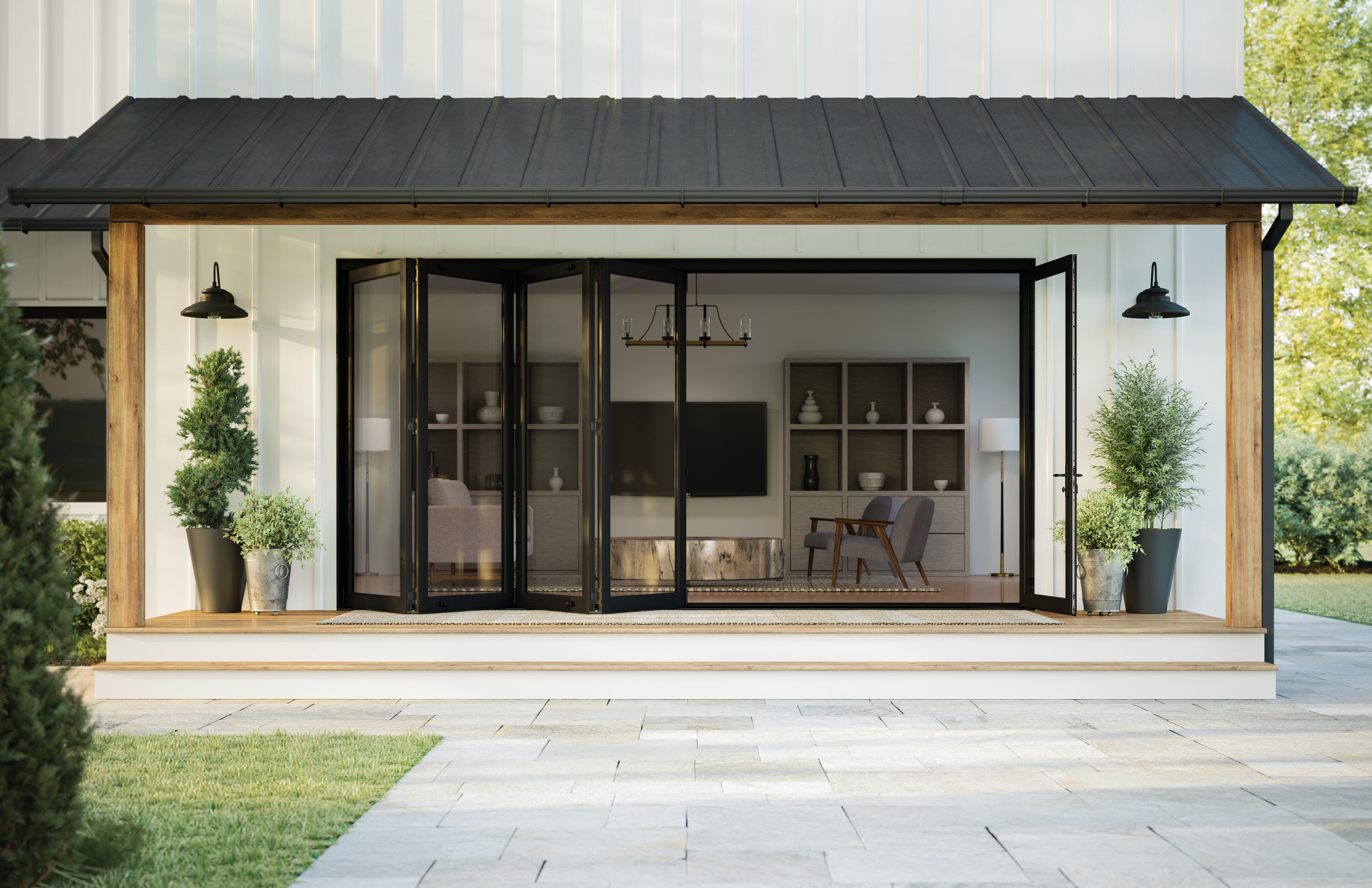 Marvin Elevate Bi-Fold Door