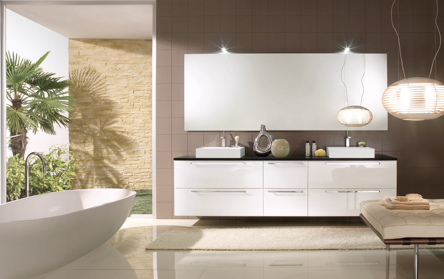 QuartzStone - Eclipse bathroom vanity