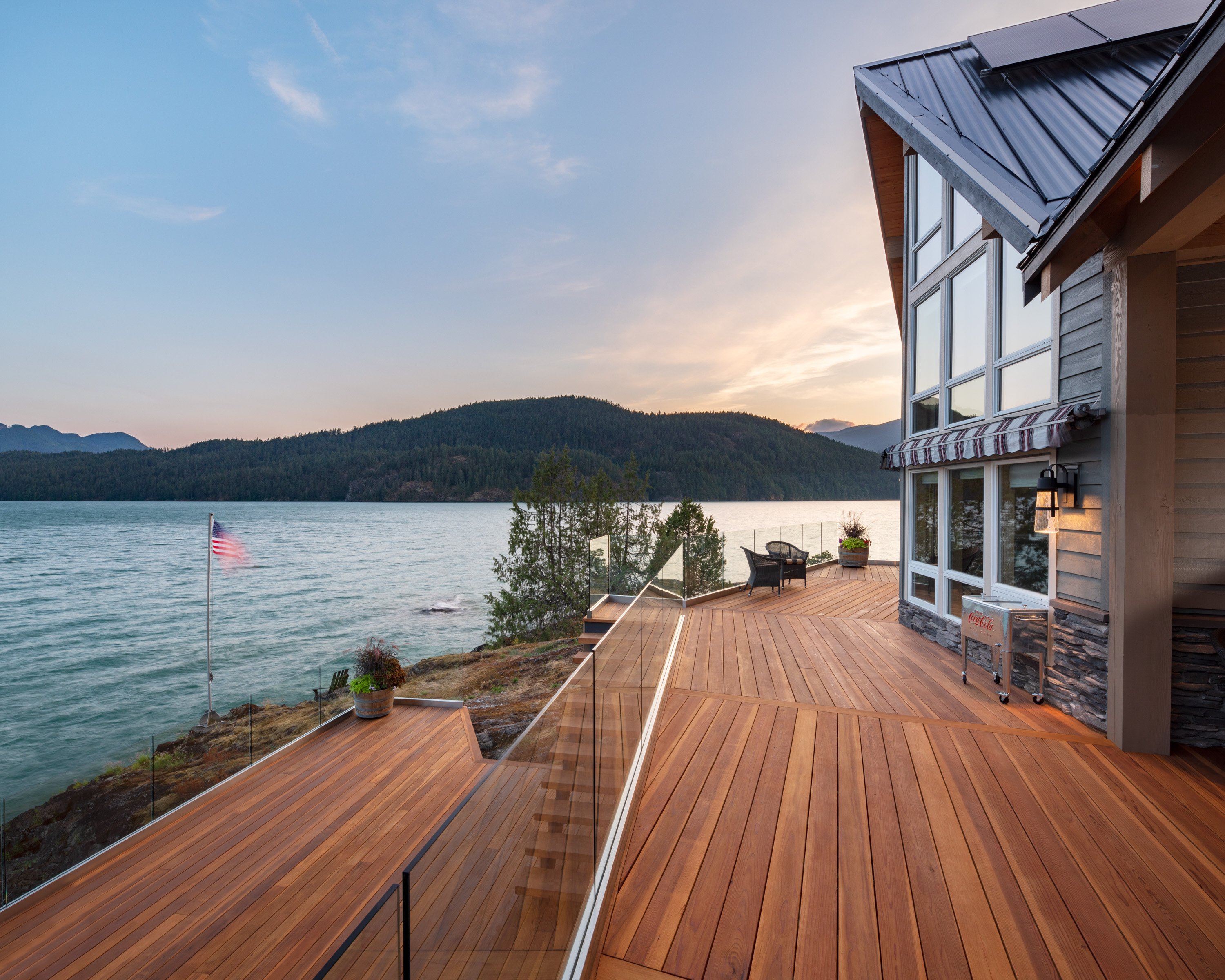 Redwood Decking