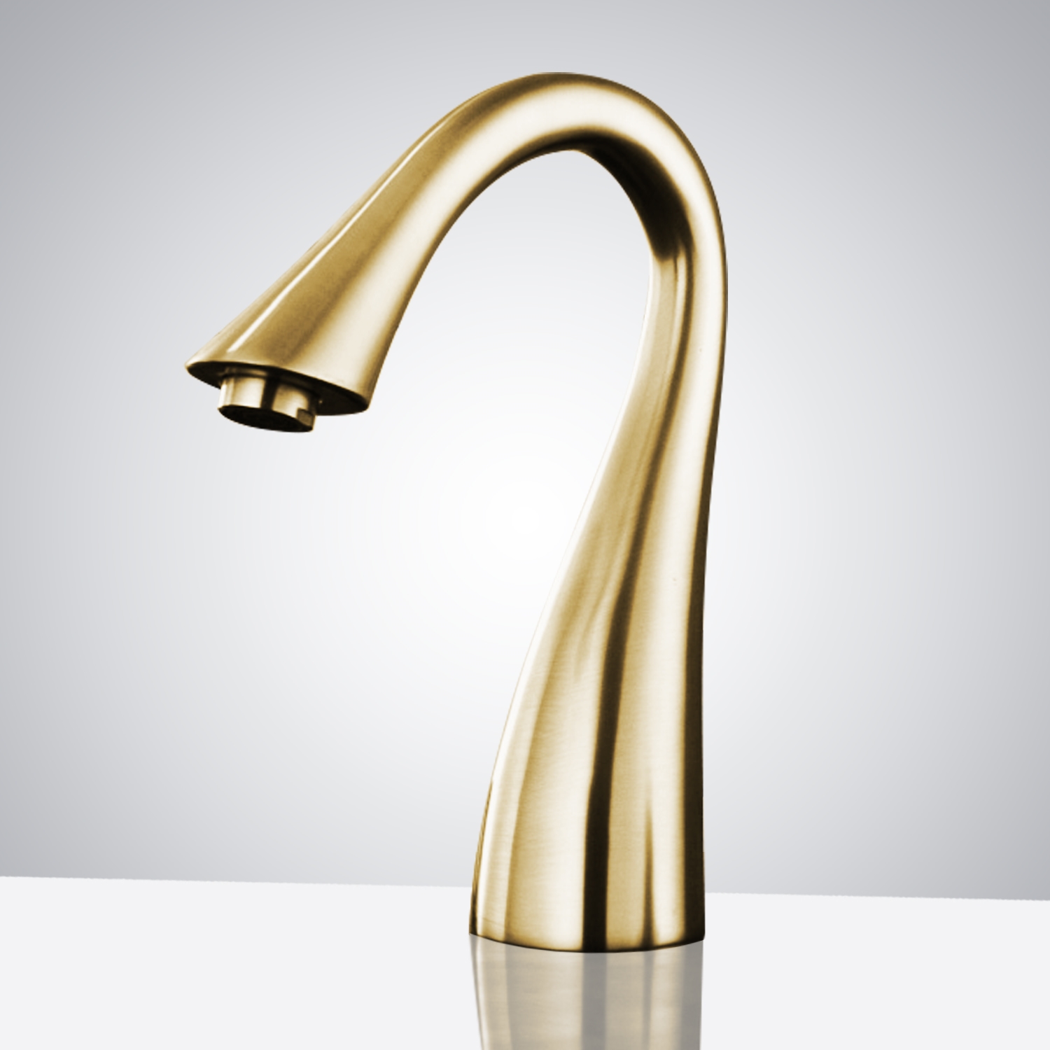 Fontana Commercial Brushed Gold Touch less Automatic Sensor Hands Free Faucet