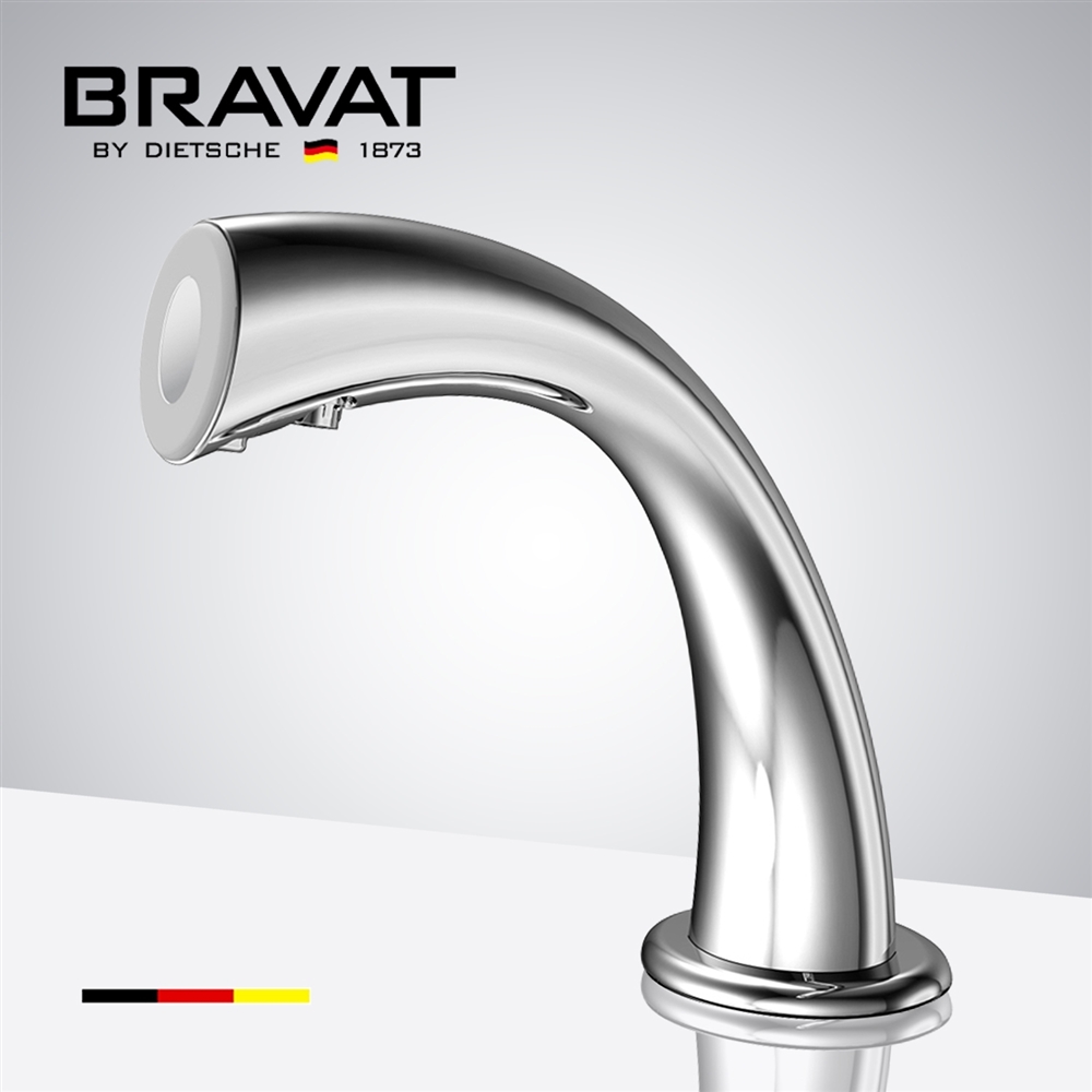 Bravat Commercial Bath Touchless Automatic Sensor Faucet in Chrome