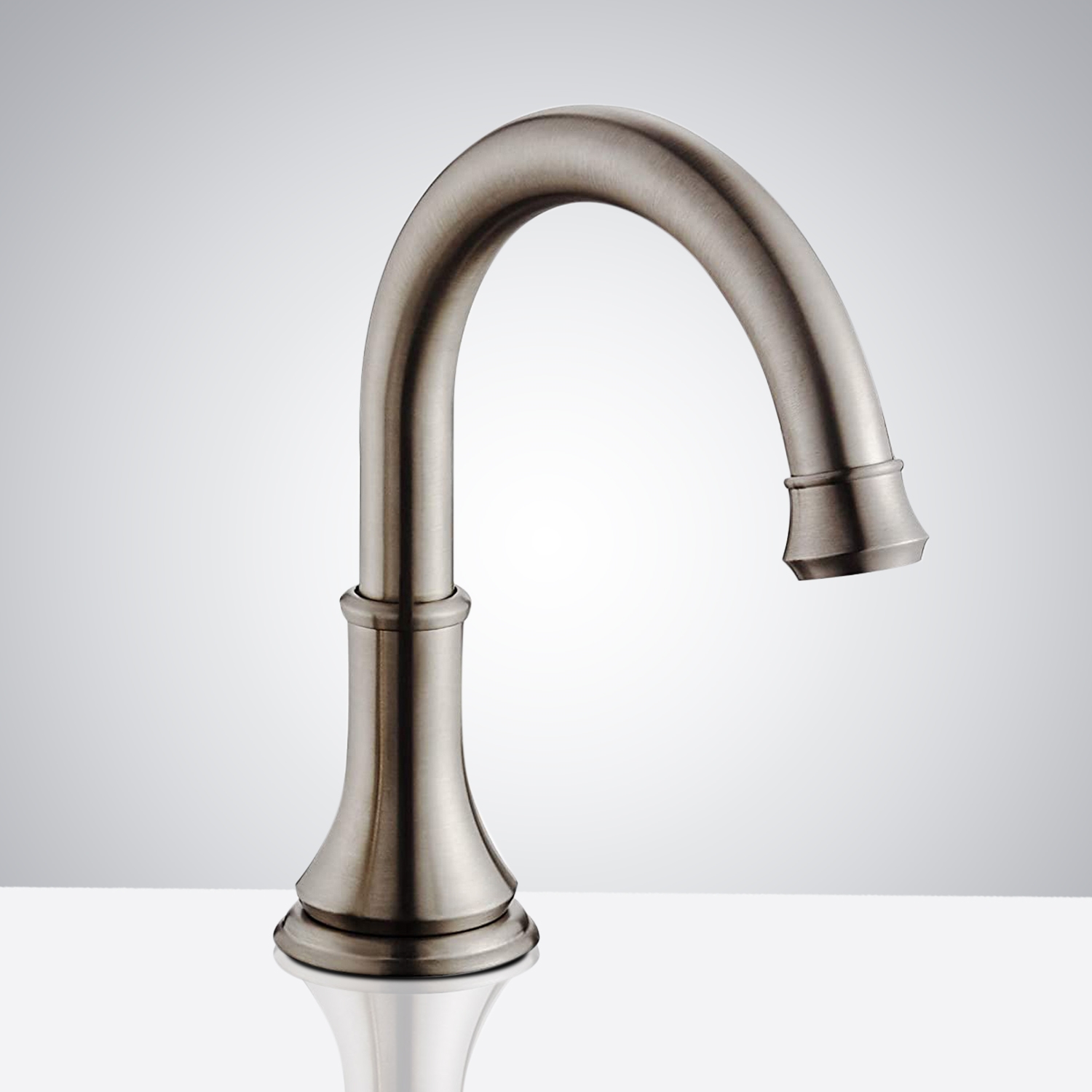 Fontana Commercial Brushed Nickel Touchless Automatic Sensor Faucet