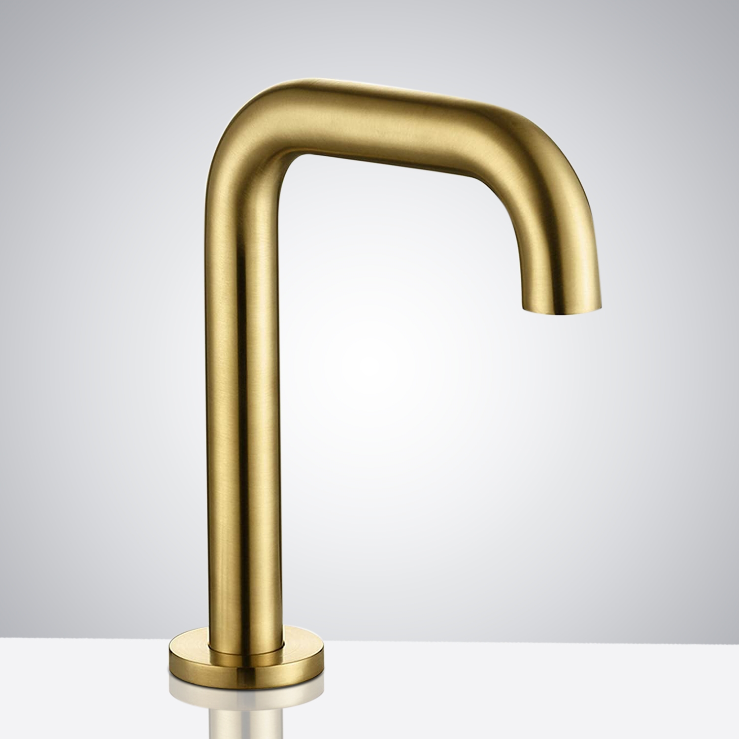 Fontana Commercial Brushed Gold Touch less Automatic Sensor Hands Free Faucet